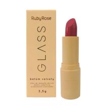 Batom Bala Velvety Glass 3,5g - Ruby Rose