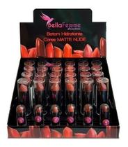Batom Bastão Hidratante Matte Nude Bella Femme C/24