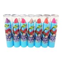 Batom Bastão Sereia Infantil Safira Batom Bastão Sereia Infantil Safira