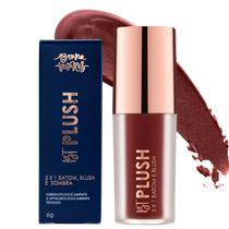 Batom, Blush e Sombra 3x1 Bruna Tavares Bt Plush Nuts 6g Bps09b
