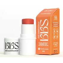 Batom Blush Sombra Bastão Stick Com Proteção Solar BBS FPS30 Tom Mamão Papaia - Biobio