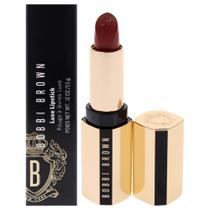 Batom Bobbi Brown Luxe Bold Claret com óleo de camomila