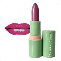 Batom Brilho E Sabor Chiclete Gostinho Frutas Shine Colors