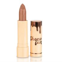 Batom Choco Fun Soft Fenzza Make Up Matte Lábios Textura Sofisticado Longa Duração