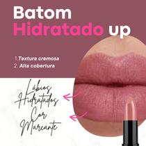 Batom Cor Nude Rosé Hidratante De Boca Cores Marcantes