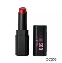 Batom Cream Satin Obsidian Ruby Rose - ( Cores )