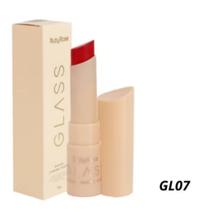 Batom Creamy Matte Glass Ruby Rose Alta Cobertura Aveludado Acabamento Matte
