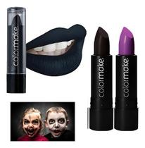 Batom Cremoso Colormake Fantasia Halloween Maquiagem Batom Cremoso Colormake Fantasia Halloween Maquiagem