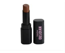 Batom Cremoso Em Bala Cream Satin Obsidian Ruby Rose ocs02