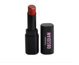 Batom Cremoso Em Bala Cream Satin Obsidian Ruby Rose ocs04