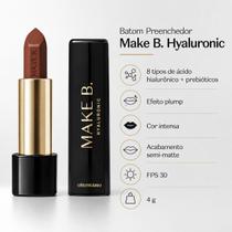 Batom Cremoso Make B. Hyaluronic Vermelho Cinnamon 4g - OBOTICÁRIO Batom Cremoso Make B. Hyaluronic Vermelho Cinnamon 4g - OBOTICÁRIO