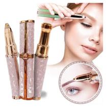 Batom Depilador Facial 2 em 1 Lux Portátil e Recarregável Para Sobrancelha e Buço Batom Depilador Facial 2 em 1 Lux Portátil e Recarregável Para Sobrancelha e Buço
