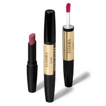 Batom Duo Eudora Glam Micro Plump Batom Duo Rosado Nobre 1,8g Rosado Nobre - Mais vendido