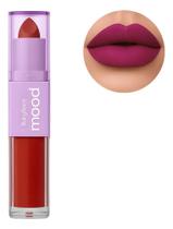 Batom Duo Mood 2 Em 1 Batom E Batom Líquido - Ruby R Cm08
