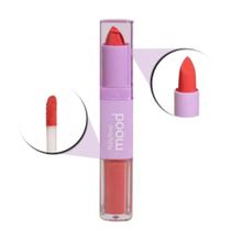 Batom Duo Ruby Rose Mood Vitamina e Cm14 3,2g Batom Duo Ruby Rose Mood Vitamina e Cm14 3,2g