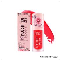 Batom E Blush 2x1 Bruna Tavares Bt Plush Peony Bloom 6g Val.10/24