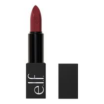 Batom e.l.f. O Face Satin Ricamente Pigmentado Nutritivo Vegano