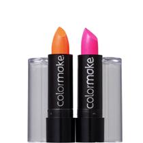 Batom Fluorescente Laranja e Pink - Color Make