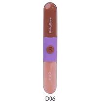 Batom Gloss Duo 2 em 1 Mood Ruby Rose Gloss + Batom líquido