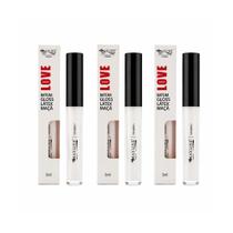 Batom gloss latex maca n/14 max love kit c/06 unid cod.666 Batom gloss latex maca n/14 max love kit c/06 unid cod.666