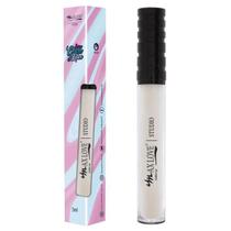 Batom Gloss Latex Max Love Branco Brilhante - Cor 22
