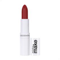 Batom Ice Cereja Matte Acetinado Efeito Frio FPS 8 Longa Duração Minha Make Odorata REF 2740 Batom Ice Cereja Matte Acetinado Efeito Frio FPS 8 Longa Duração Minha Make Odorata REF 2740