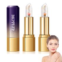 Batom Jelly Mágico com Mudança de Cor - Kit com 2 Unidades Crystal Flower - BKPPLZP Batom Jelly Mágico com Mudança de Cor - Kit com 2 Unidades Crystal Flower - BKPPLZP