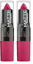Batom L.A. COLORS Matte Enchanting 30 ml (pacote com 2) Batom L.A. COLORS Matte Enchanting 30 ml (pacote com 2)