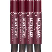 Batom Lip Tint Burt's Bees Shimmer Plum - Pacote com 4