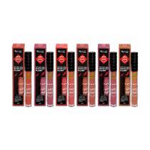 Batom líquido 24 horas hot sauce max love kit c/06 uni cod.980 Batom líquido 24 horas hot sauce max love kit c/06 uni cod.980