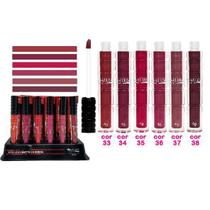 BATOM LIQUIDO 24 HORAS MATTE (CORES: 33, 34, 35, 36, 37 e 38) - MAX LOVE