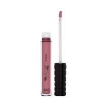 Batom Líquido 30 Horas Max Love Matte Nude 4ml Com Ácido Hialurônico Vitamina e Manteiga De Karité E Chá Verde Cor:660
