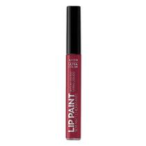 Batom Liquido Avon Lip Paint Malva Marcante
