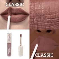 Batom Liquido Bitarra matte 4ml - CLASSIC - longa duração,textura ultra fina,anti-craquelamento,multiuso potencializando a finalização de sua make.