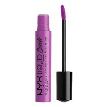 Batom Líquido Cremoso Liquid Suede Lavanda NYX Professional Makeup