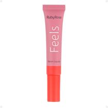 Batom Liquido Feels Cor 358 Ruby Rose 9,5ml Hb-8229
