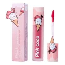 Batom Líquido Labial Pink Coco Mate Veludo 3g Cor 05 Rosa Veludo