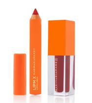 Batom liquido lapis labial Mix LIp Mari Maria cor Blazing