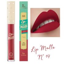 Batom Líquido Latika Lip Matte Vermelho N19