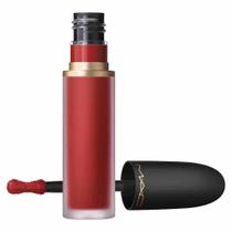 Batom Líquido MAC 2 em 1 Lip + Cheek Mousse Powder Kiss Batom Líquido MAC 2 em 1 Lip + Cheek Mousse Powder Kiss