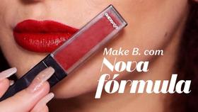 Batom líquido make b. red bost - Boticário