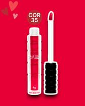 Batom Líquido Matte 24h Max Love: Cor Intensa e Conforto (33-38) Cor:20121001/035