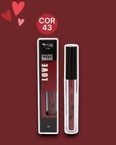 Batom Líquido Matte 24h Max Love: Cor Intensa e Conforto (39-44) Cor:20121001/043