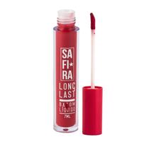 Batom Líquido Matte 7ml Long Last Nº 02 Vermelho Safira Batom Líquido Matte 7ml Long Last Nº 02 Vermelho Safira