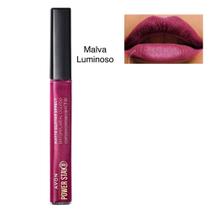 Batom Líquido Matte Glitter Effect Avon Power Stay