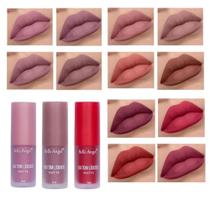 Batom Líquido Matte Tons Nude - Belle Angel