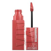 Batom Líquido Maybelline Superstay Vinyl Ink 15 Peachy 4,2ml
