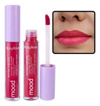 Batom Líquido Mood Ruby Rose Alta Fixação Batom Líquido Mood Ruby Rose Alta Fixação