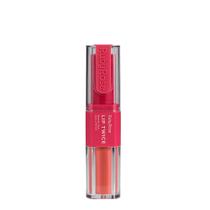 Batom Liquido Ruby Rose Duo Lip Twice Lt20 6ml