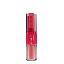 Batom Liquido Ruby Rose Duo Lip Twice Lt40 6ml